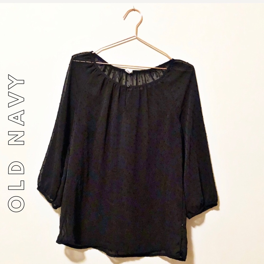 Old Navy Sheer Blouse